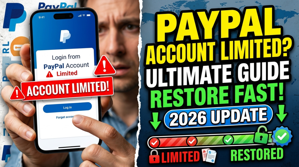 PayPal Account Limited Ultimate Guide to Restore Your Account Fast (2026)